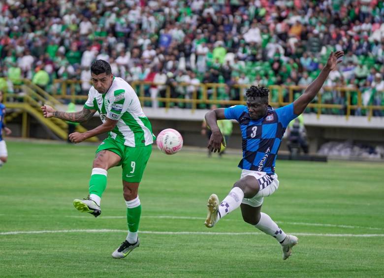 Jéfferson Duque hizo un buen partido con Nacional frente al Chicó. FOTO ATLÉTICO NACIONAL