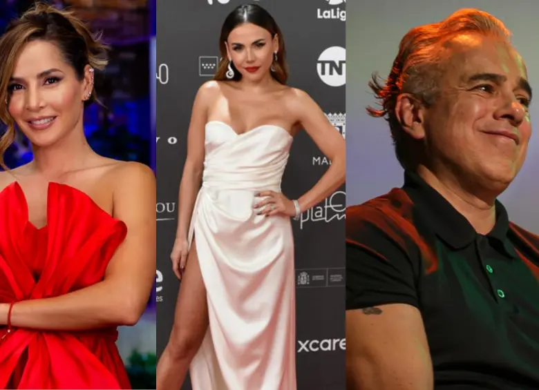 Carmen Villalobos, Carolina Gaitán y Jorge Enrique Abello, entre otros actores, se pronunciaron tras el triple asesinato ocurrido en el set de Sin senos sí hay paraíso. FOTO: Colprensa.