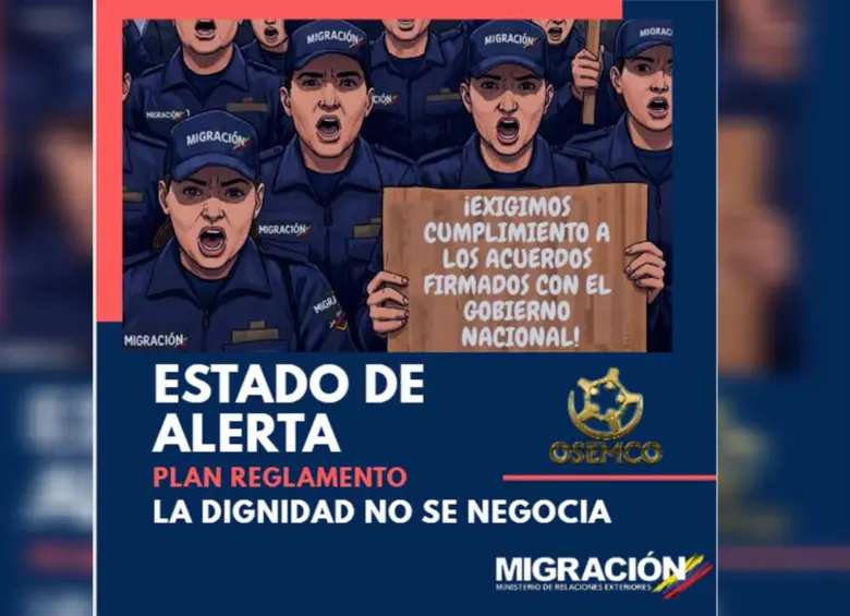 Sindicatos llamaron al Plan tortuga o Plan reglamento por la falta de cumplimiento del Gobierno Nacional. Foto: Cortesía