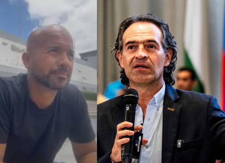 Hombre que amenazó de muerte a Federico Gutiérrez fue condenado a prisión. FOTOS: CORTESÍA Y EL COLOMBIANO