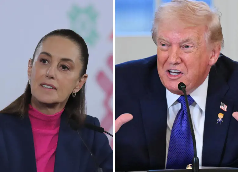 La misiva se dio a conocer luego de que el presidente estadounidense dijera que tiene intenciones de “empezar ahora a atacar por tierra a los cárteles” en México. Foto: AFP 