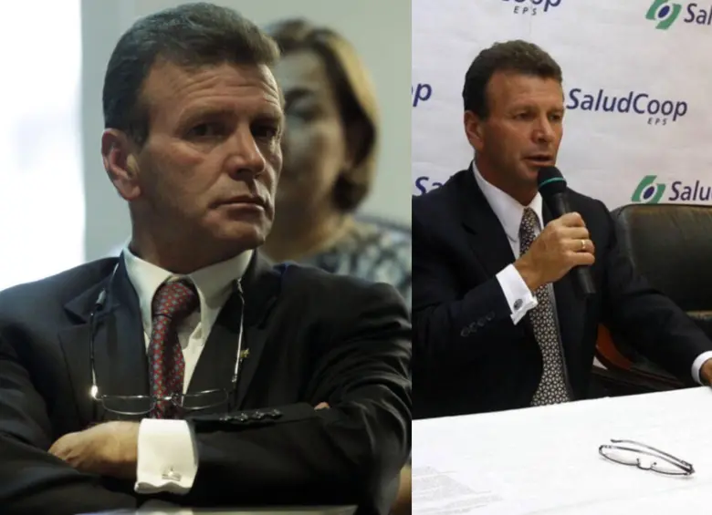 Carlos Palacino, expresidente de la extinta SaludCoop, deberá pagar 15 años y 8 meses de prisión. Fotos: Colprensa