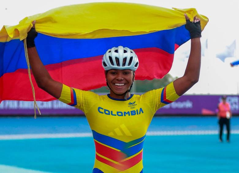 Kollin Castro se destacó con oro y récord. FOTO cortesía coc