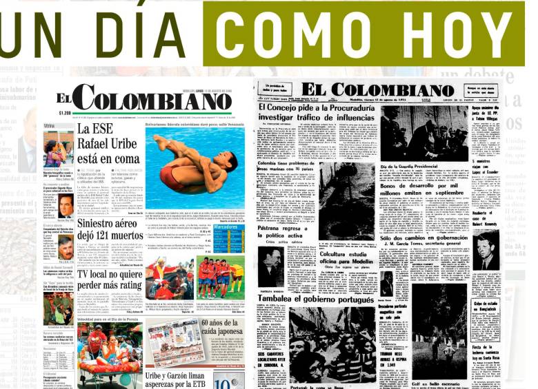 Un día como hoy 15 de agosto