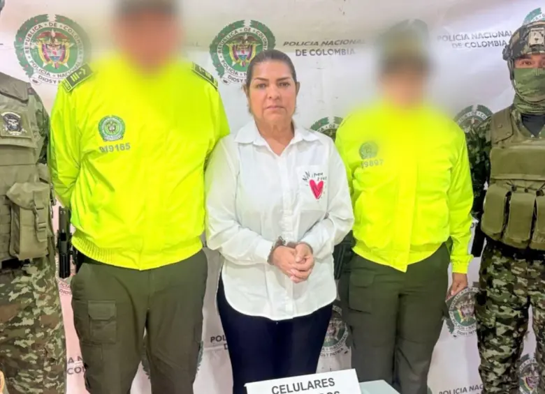 Teresa Jaramillo Giraldo, alias La Tía, condenada por sus vínculos con el Clan del Golfo. Foto: Fiscalía
