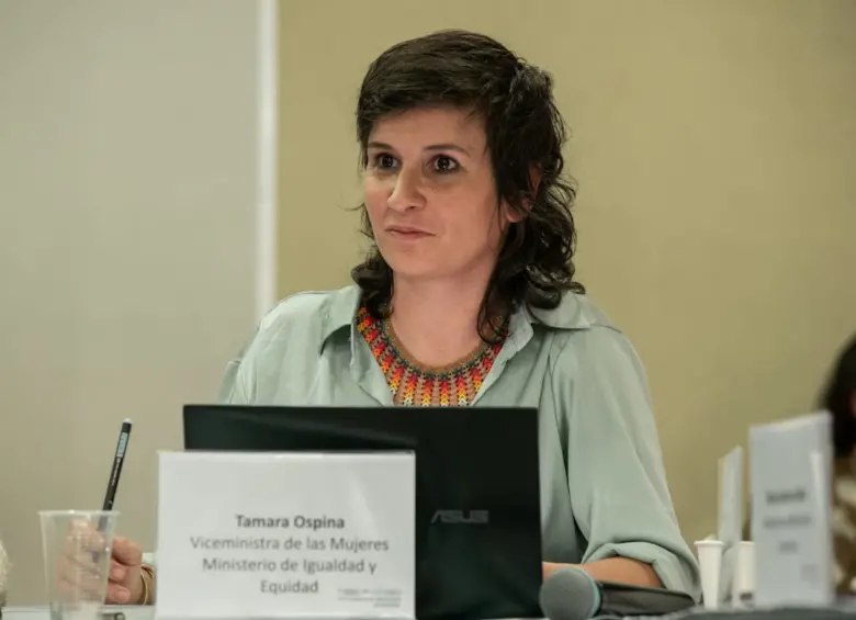 Posse era viceministra de las mujeres. Foto: Redes Sociales ONU.