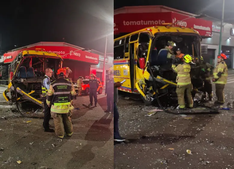 Las imágenes que circulan por redes sociales dan muestra del alcance del siniestro. Foto: Redes sociales @FicoGutierrez