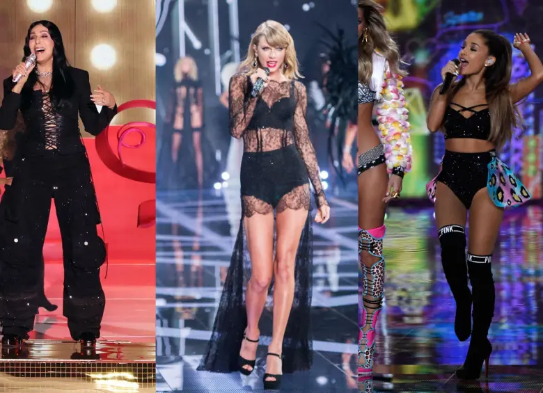 Cher, Taylor Swift y Ariana Grande han sido algunas de las artistas que han cantado sobre la pasarela de Victoria´s Secret. 