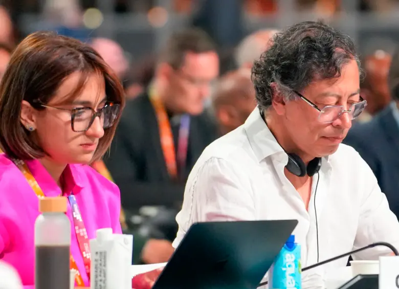 Sarabia ocupó varios cargos en el Gobierno Petro, entre ellos, jefe de gabinete, directora de Prosperidad Social, directora del Dapre y canciller. FOTO: PRESIDENCIA