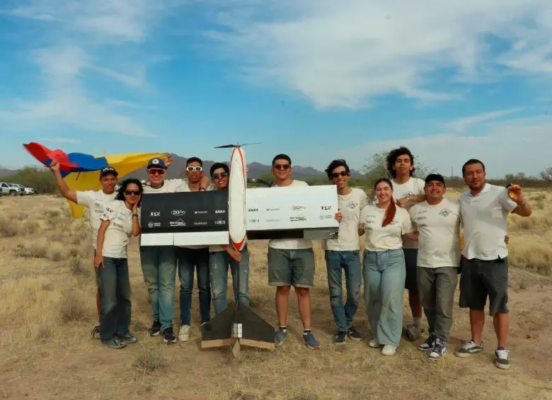El equipo de la UPB recibió elogios de sus pares internacionales por su desempeño en la competencia. FOTO: CORTESÍA