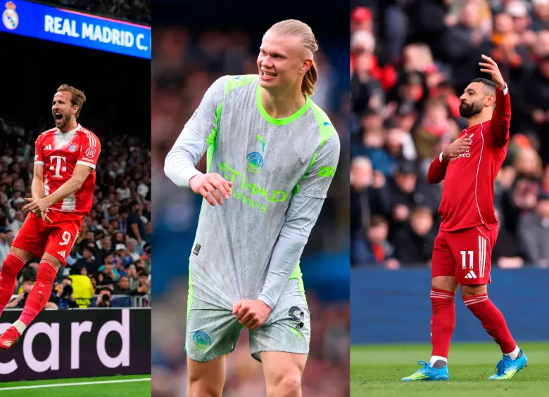 Harry Kane, Erling Haaland, Antoine Griezmann y Mohamed Salah, las estrellas del fútbol que piensan como ajedrecistas. FOTOs getty