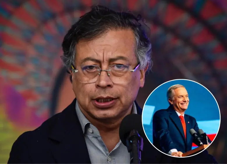 El ultraderechista José Antonio Kast se impuso con el 58,17% de los votos en las elecciones presidenciales de Chile. Foto: Colprensa/AFP.