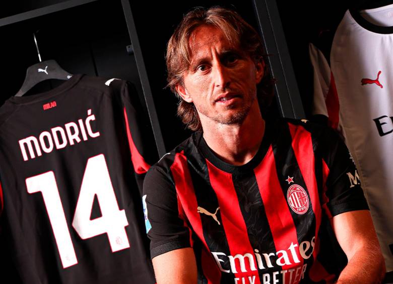 El futbolista croata Luka Modric cumplirá 40 años el próximo 9 de septiembre. FOTO: Tomada de X @acmilan