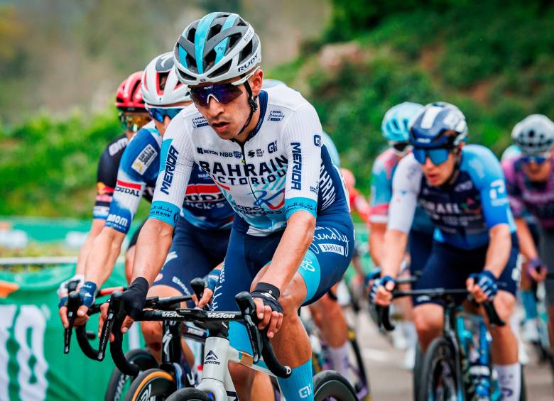 Santiago Buitrago ya goza de respeto en el pelotón mundial. Ganó fracciones en el Giro de Italia y ahora busca figurar en el Tour. FOTO GETTY