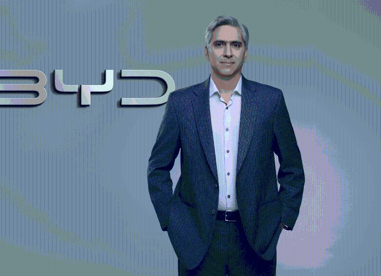 Juan Luis Mesa, gerente de BYD en Colombia. FOTO: Cortesía.