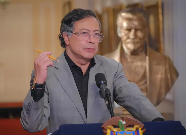 El presidente Gustavo Petro. FOTO: Redes sociales @infopresidencia