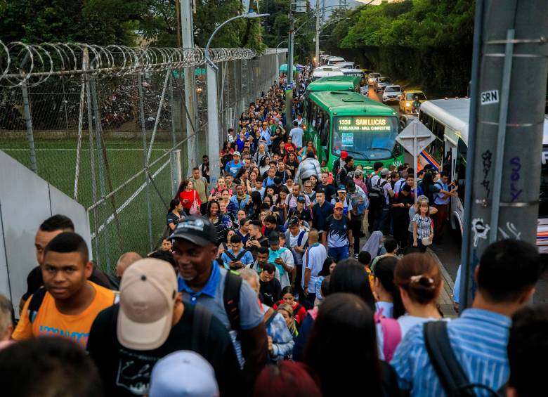 Imagen de referencia de una ruta integrada del sur del Aburrá. Foto: Camilo Suárez