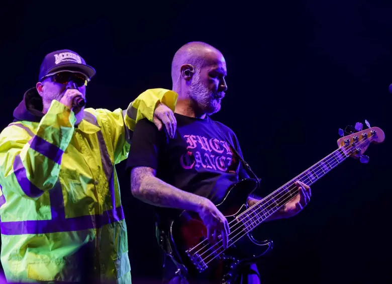 La última vez que Limo Bizkit estuvo en Colombia fue en marzo de 2024. FOTO Colprensa