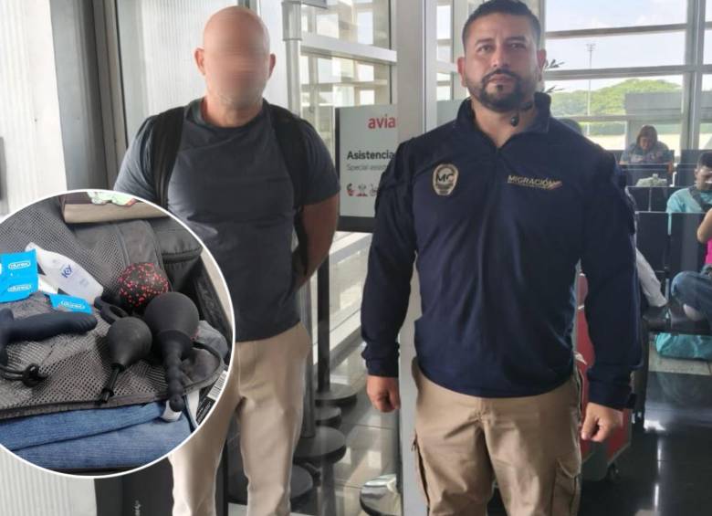 El ciudadano alemán permanecerá en control migratorio hasta que se defina su salida. Foto: Migración Colombia