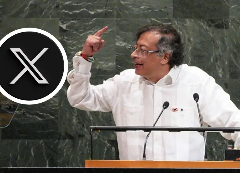 Gustavo Petro pronunció en la ONU su última intervención como presidente, con un discurso polémico que desató debate. FOTO: PRESIDENCIA