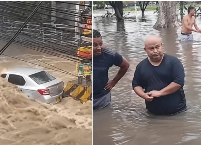 La confluencia de varios fenómenos meteorológicos en el Caribe derivó en una emergencia invernal de gran escala durante este sábado 24 de octubre. FOTO: Tomada de video de redes sociales @tsmnoticias