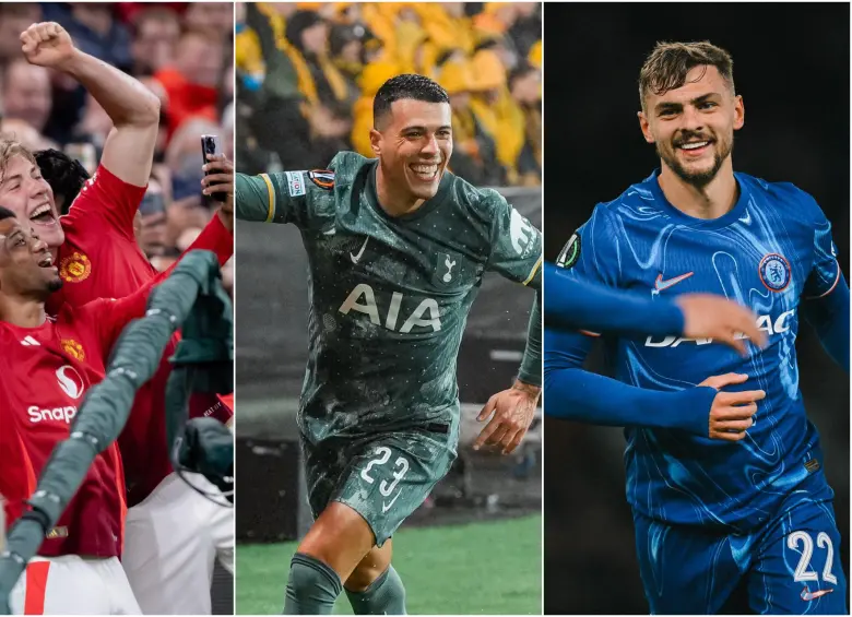 De los tres torneos más importantes a nivel de clubes en Europa, tres equipos de la Premier League podrán quedarse con dos de ellos, después de que el Arsenal quedara eliminado en Champions League. FOTO: REDES SOCIALES MANCHESTER UNITED, TOTTENHAM Y CHELSEA