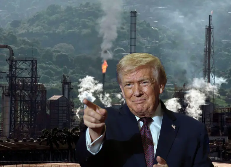 Trump se reunirá con las grandes petroleras en la Casa Blanca para impulsar al sector petrolero en Venezuela. Fotos: AFP y Getty Images