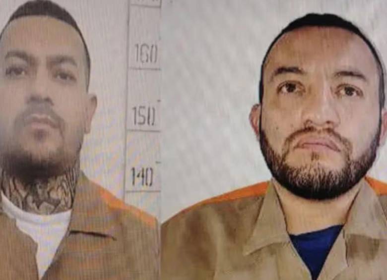 Así quedaron en la reseña alias El Costeño y alias El Hermano, quienes ya están en sus nuevas prisiones de máxima seguridad. Foto: Cortesía