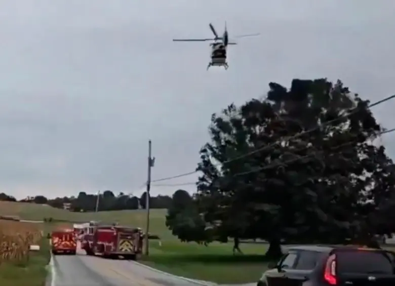 Los hechos ocurrieron en Codorus, condado de York, en Pensilvania. FOTO: Captura de video de X @Mario_Moray