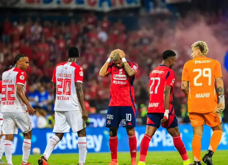 Imágenes del partido de la final contra Santa Fe. FOTO: CAMILO SUÁREZ ECHEVERRY