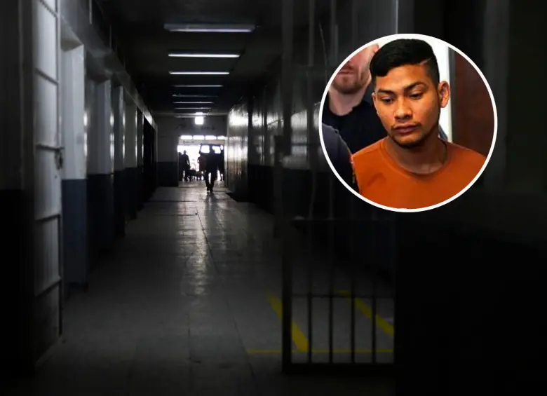 El colombiano Andrés Alfonso De la Hoz, de 27 años, acusado de cometer un ataque “terrorista”, también fue expulsado de República Checa. FOTOS: Colprensa y tomada de X @ThomaMore 