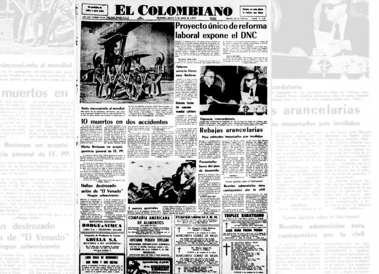 Un día como hoy 3 de julio
