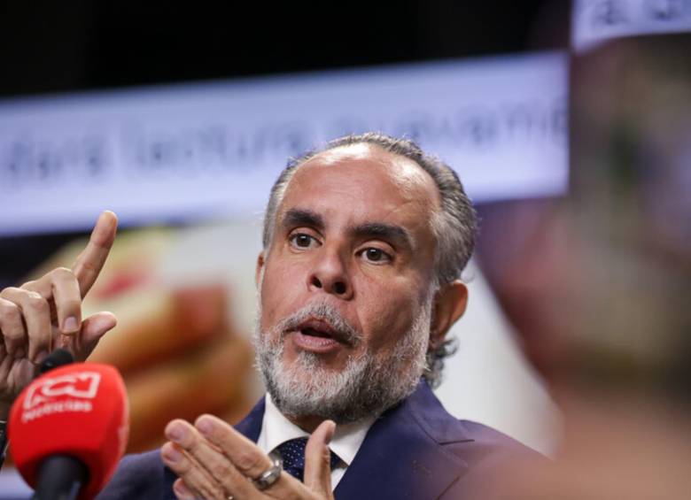 El ministro Armando Benedetti fue incluido a la lista Clinton junto al presidente Gustavo Petro. Foto: Colprensa