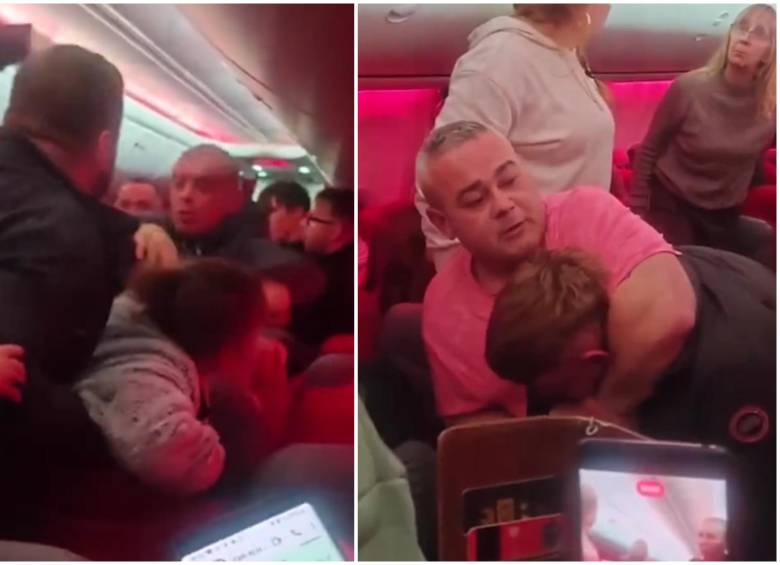 Tras no poder controlar la situación, la tripulación de la aeronave tomó la decisión de aterrizar de emergencia en el aeropuerto más cercano. FOTO: Captura de video de redes sociales @storyfulviral