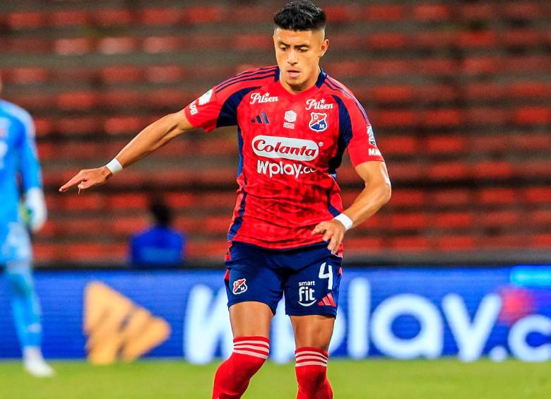 El defensa central Kevin Mantilla es uno de los titulares del Medellín en su visita al Cúcuta Deportivo. Foto: Camilo Suárez