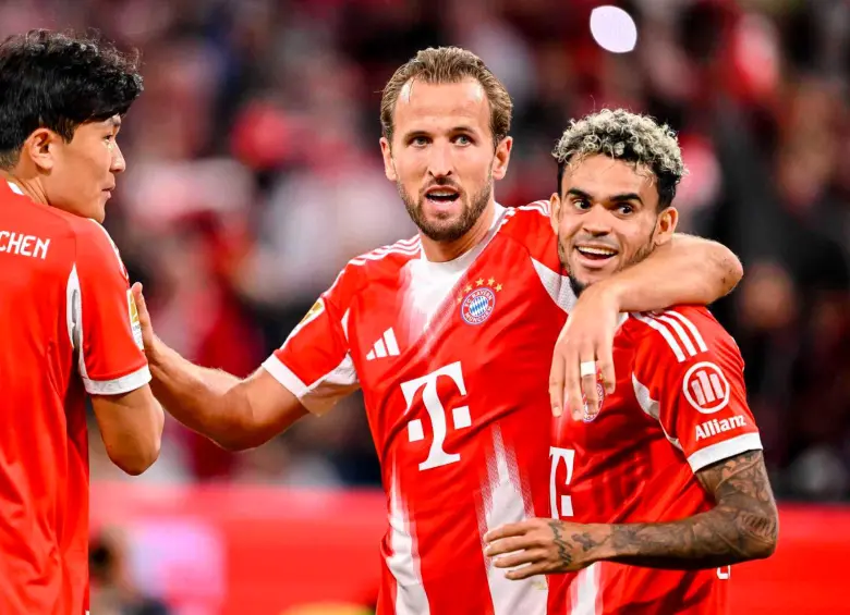 El Bayer Múnich de Luis Díaz y los otros equipos de los colombianos ya conocen los rivales de la siguiente fase de Champions League. FOTO GETTY 