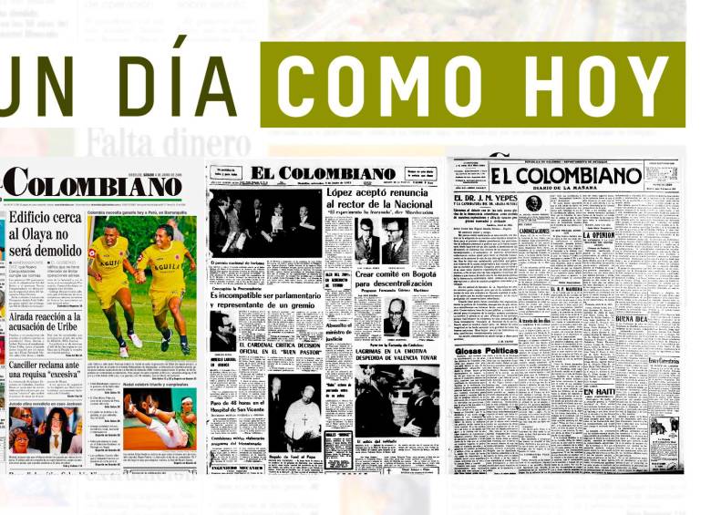 Un día como hoy 4 de junio