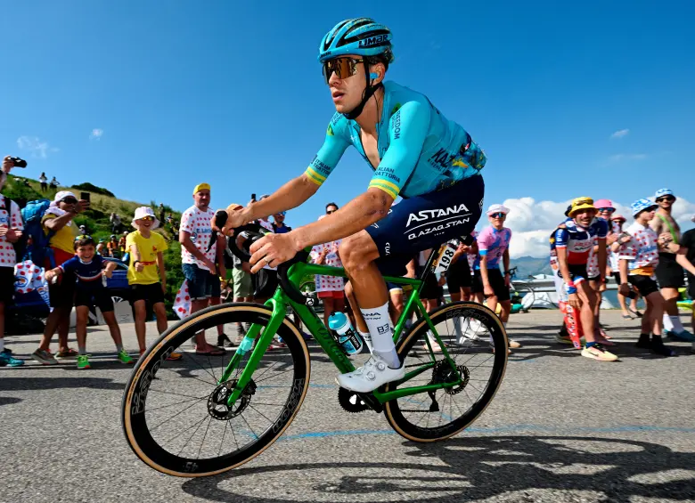 Harold Tejada mostró una gran condición en el reciente Critérium de Dauphiné, y pese a su cáida se recuperó a tiempo para tomar la partida por cuarta vez en el Tour. FOTO GETTY