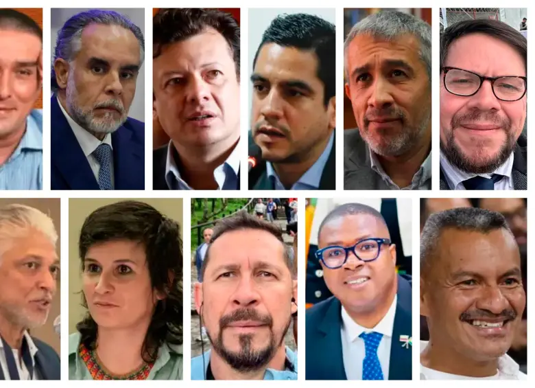 Más de una decena de personas hacen parte del listado de funcionarios y aliados señalados por presunto acoso y maltrato contra mujeres. FOTO: COLPRENSA-RED SOCIAL X- MINIGUALDAD-COLOMBIA COMPRA EFICIENTE