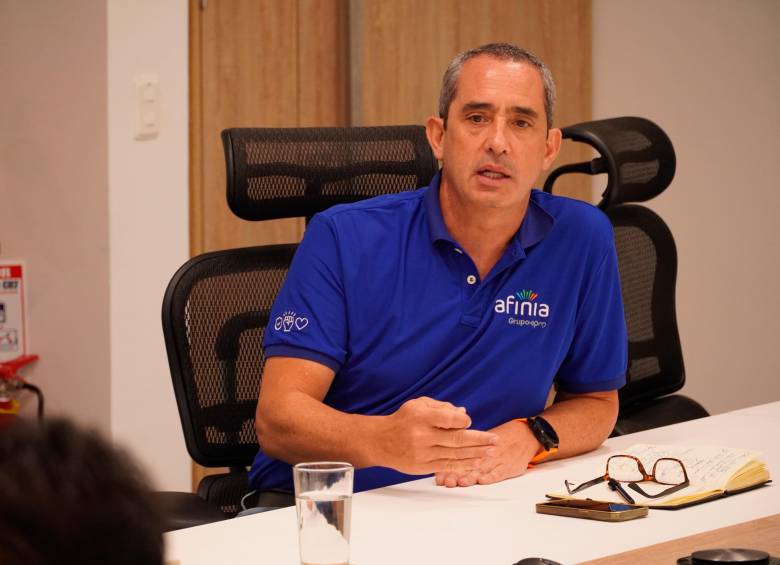 Gerente general de Afinia, Ricardo José Arango Restrepo. FOTO: Cortesía Afinia