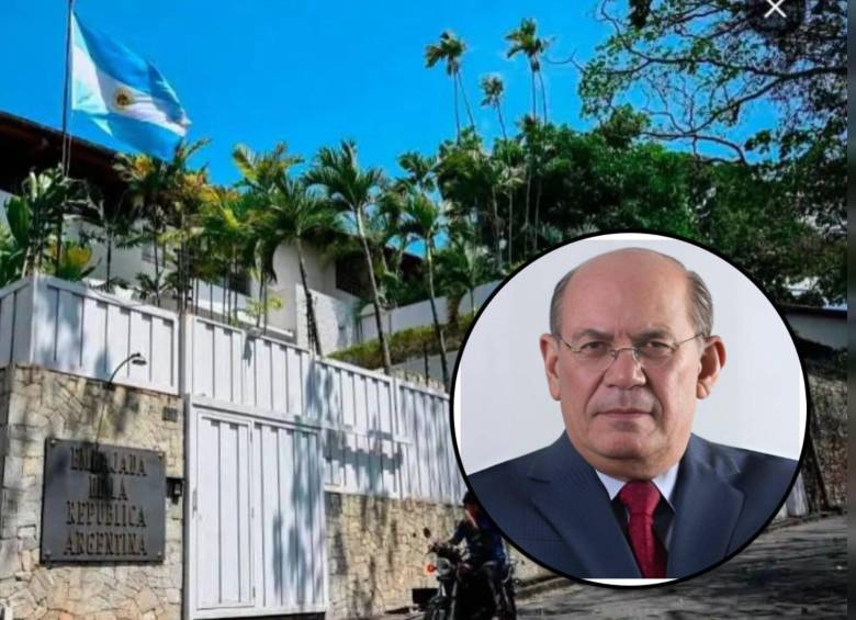 Omar González, directivo del partido Vente Venezuela, reveló detalles de lo sucedido en la embajada de Argentina que permitió la salida de los opositores a EE.UU. Fotos: AFP y redes sociales