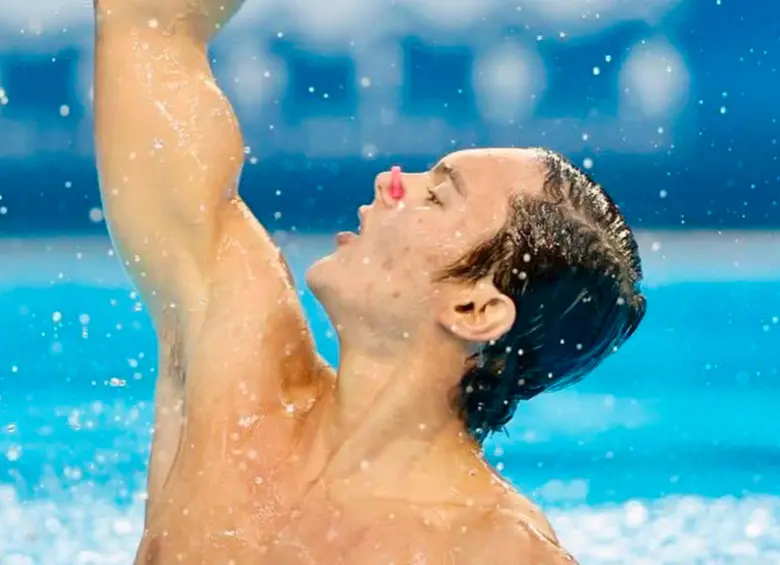 El vallecaucano Nicolás Tascón participó en tres de las cuatro medallas que consiguió Colombia. FOTO cortesía