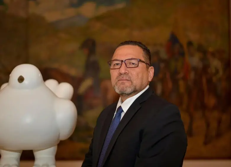 César Palomino, el director de la Agencia para la Defensa Jurídica del Estado (Andje), fue grabado usando sus influencias para favorecer a sus familiares cuando era magistrado del Consejo de Estado. Foto: Presidencia