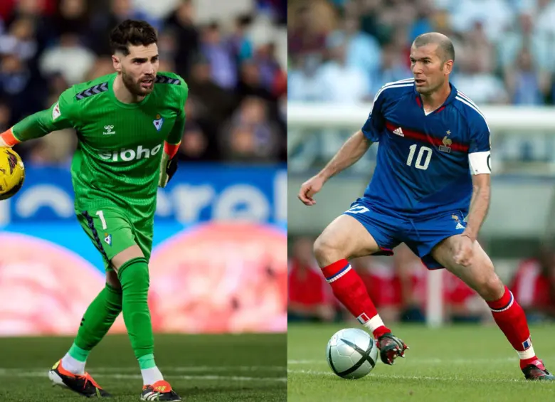 Luca Zidane, el hijo del campeón del mundo con Francia, Zinedine Zidane, se ha decantado por las raíces de su padre y vestirá la camiseta de una selección africana. Fotos: Getty Images