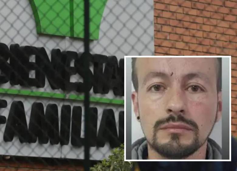 Freddy Castellanos, docente y presunto abusador de 12 niños en un centro infantil del Instituto Colombiano de Bienestar Familiar, fue enviado a la cárcel mientras investigan. FOTO: CORTESÍA ICBF Y COLPRENSA