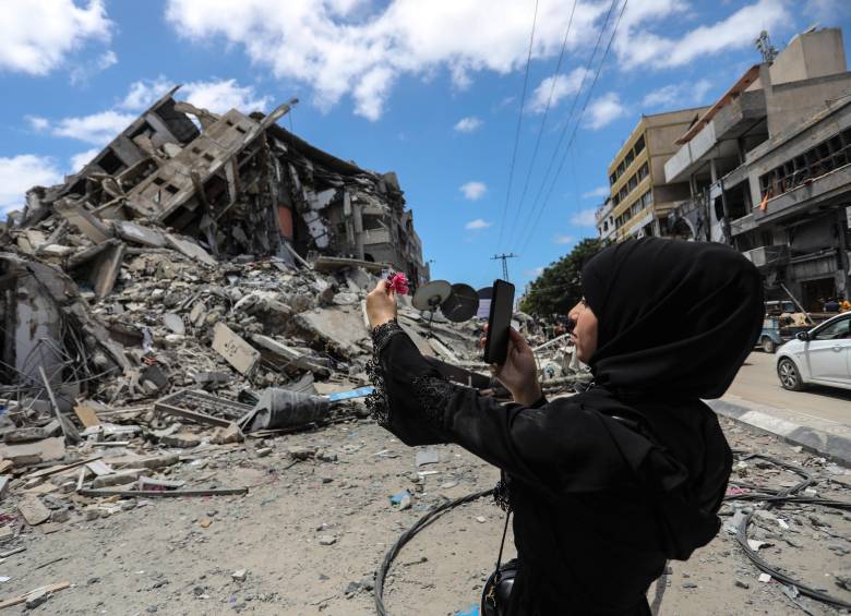 Miles de palestinos han regresado a Gaza, encontrándola en ruinas. Foto: Getty Images