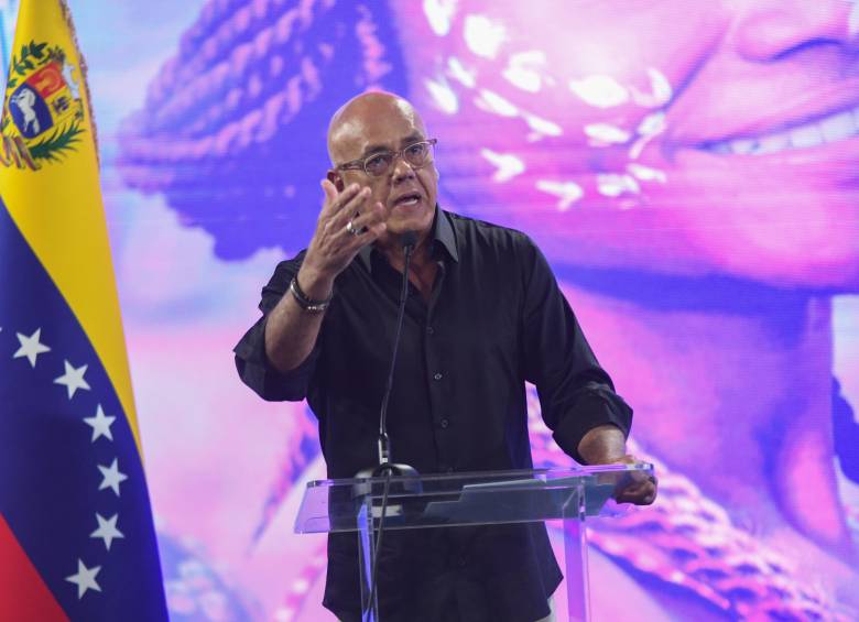 El presidente de la Asamblea Nacional venezolana, Jorge Rodríguez, es uno de los hombres más cercanos y leales a Nicolás Maduro dentro del chavismo. FOTO: Xinhua