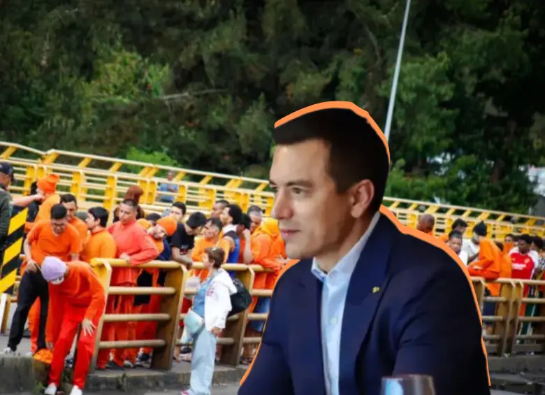 El presidente de Ecuador se refirió a las deportaciones en un programa radial de su país. Foto: Cancillería/Redes sociales.
