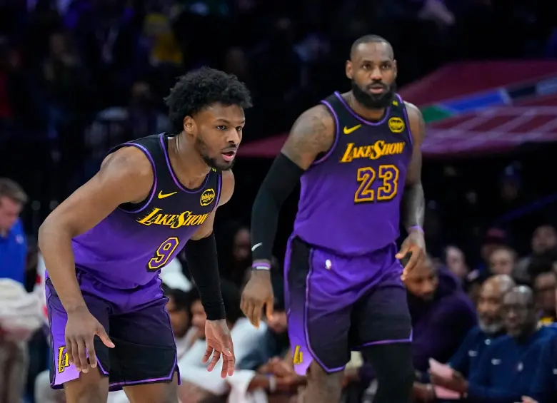 LeBron James llegó esta temporada al mismo número que el de su jersey, 23. Con veintitrés años en la competición, LeBron es el jugador con más temporadas en la NBA. FOTO: GETTY