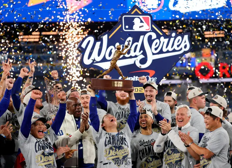 El lanzador japonés Yoshinobu Yamamoto fue elegido como el mejor jugador de la Serie Mundial del 2025. Foto: Getty